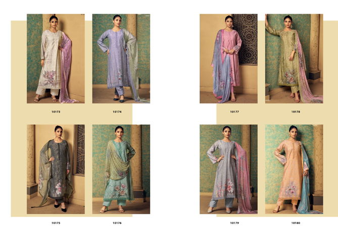 Ahaana By Sadhana Muslin Silk Digital Printed Salwar Kameez Wholesale Price In Surat